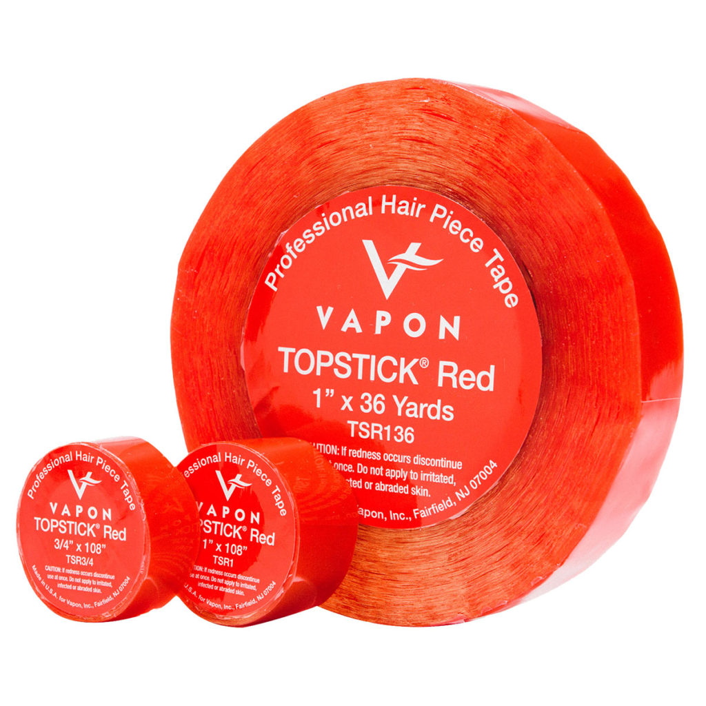 topstick clear hairpiece tape (1 roll)