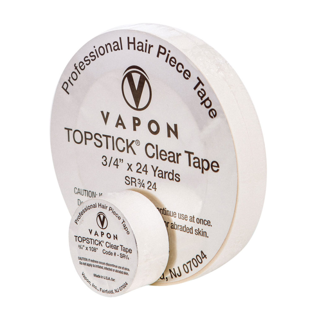 Vapon Topstick - The Original Men's Grooming Tape - 50 Count 1/2 x 3